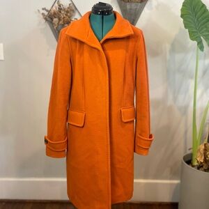 Lands' End Women's Bold Orange Warm Winter Coat
